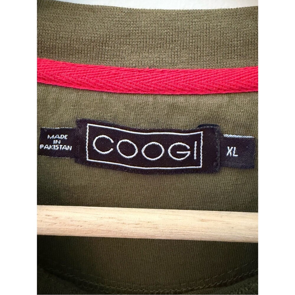 Coogi Operation Men Green Graphic Australia Air Division Patch Eagle T-Shirt XL - Picture 3 of 9